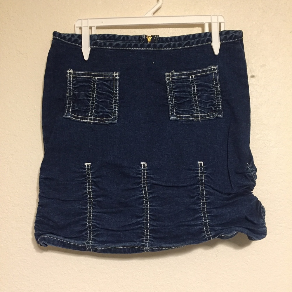 Jean Mini Skirt